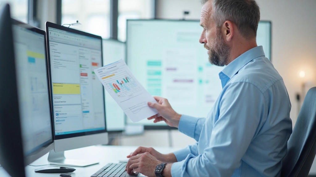 Risk mitigation implementation plan with timeline and responsibility assignments displayed on project dashboard