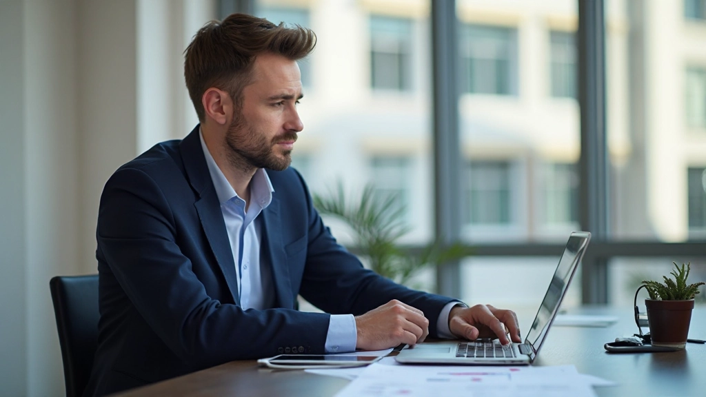 Project manager reviewing timeline and deliverables on digital dashboard with team