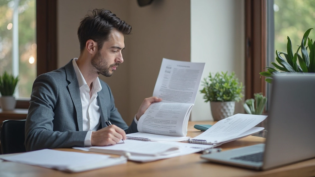 PMP certification study materials and exam preparation resources arranged on professional workspace with coffee and notes